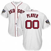 Red Sox White Men's 2018 World Series Champions Alternate Cool Base Customized Jersey,baseball caps,new era cap wholesale,wholesale hats